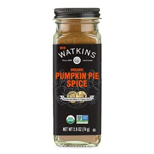 Watkins Organic Pumpkin Pie Spice - |6 oz - USDA Organic - Perfect for Baking & Fall Recipes - 1-Pack